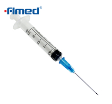  2,5 ml Spritze mit hypodermischer Nadel 21G 22g 23g CE markiert